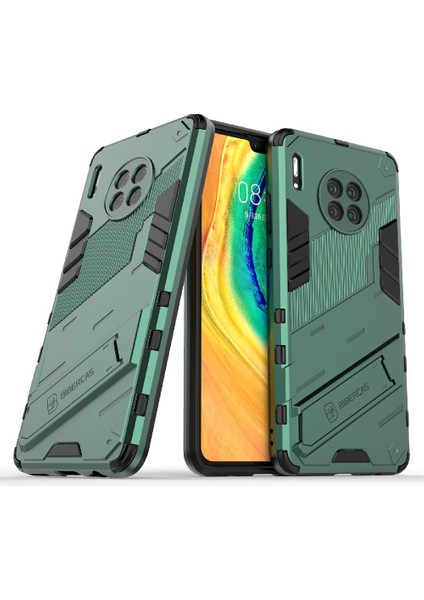 Huawei Mate 30 Için Kılıf Koruyucu Kapak Kickstand Sağlam Askeri (Yurt Dışından)