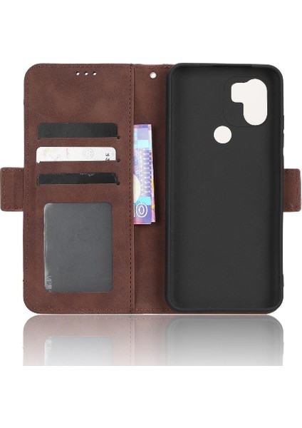 Xiaomi Redmi A1 Artı Ayarlanabilir Ayrılabilir Kart Tutucu Manyetik Kapatma Deri Cüzdan Kapak (Yurt Dışından) fırsatları