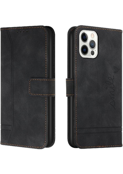 Iphone 11 Için Telefon Kılıfı Pro Manyetik Kapatma Flip Folio Cüzdan Kart Yuvaları (Yurt Dışından)