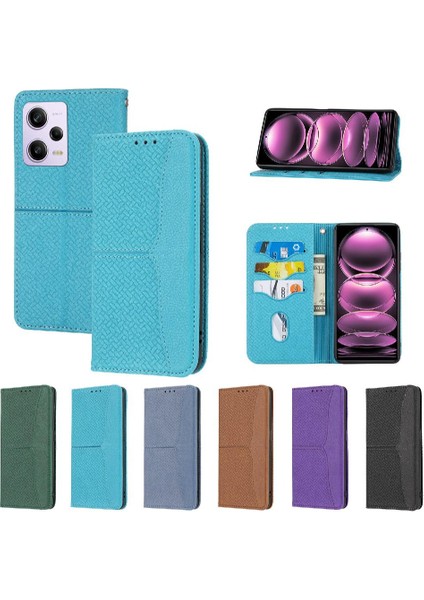 Xiaomi Redmi Için Not 12 Pro Artı El Cüzdan Flip Folio Kitap Kredi (Yurt Dışından)