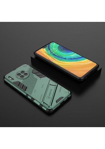 Huawei Mate 30 Için Kılıf Koruyucu Kapak Kickstand Sağlam Askeri (Yurt Dışından) modelleri