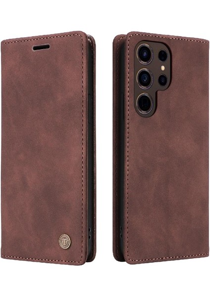 Samsung Galaxy S24 Için Flip Case Ultra Cüzdan Darbeye Kapak Kılıfı (Yurt Dışından)