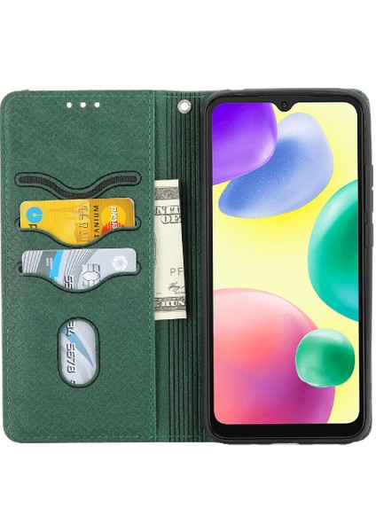 Xiaomi Redmi 12C Kredi Kartı Tutucu Flip Için Kılıf Folio Kitap El Cüzdan (Yurt Dışından) indirimleri