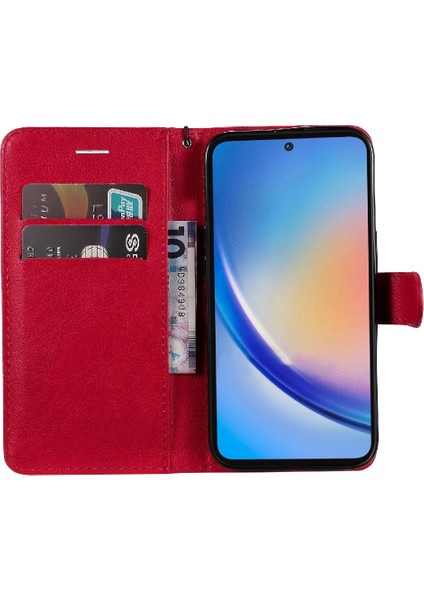 Samsung Galaxy Galaxy 5g Iş Cüzdan Telefon Kılıfı Için Flip Case Klasik (Yurt Dışından) fırsatları