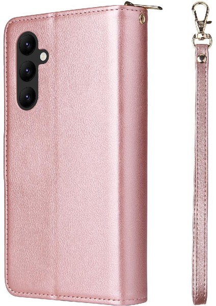 Samsung Galaxy A34 5g Için Kılıf Kapak Çevirin Kart Tutucu Fermuarlı Cebi Cüzdan (Yurt Dışından) indirimleri