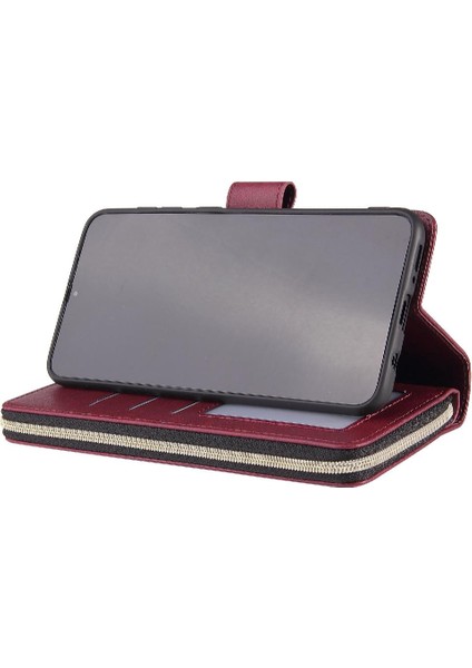 9 Kart Yuvaları ile El Kayışı Cüzdan Kılıf ile Samsung Galaxy A20E Için Kılıf (Yurt Dışından) fiyatları