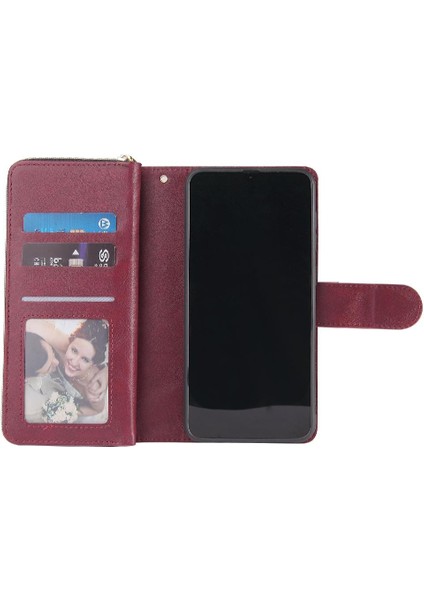 9 Kart Yuvaları ile El Kayışı Cüzdan Kılıf ile Samsung Galaxy A20E Için Kılıf (Yurt Dışından) fırsatları