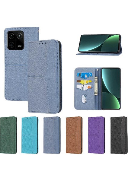 Xiaomi 13 Pro 5g Pu Deri Kapak Çevirin Folio Kitap El Cüzdan (Yurt Dışından)