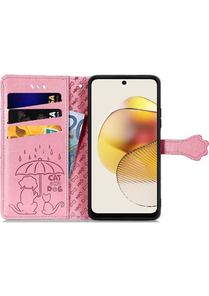 Moto G73 Için Kılıf Deri Kılıf Darbeye Karikatür Hayvanlar Kapak Çevirin (Yurt Dışından) indirimleri