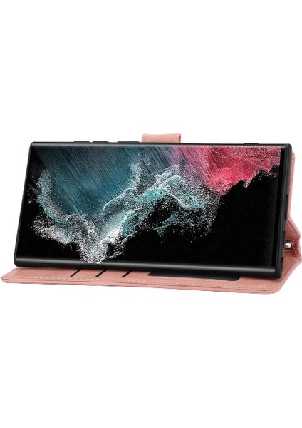 Samsung Galaxy S22 Için Flip Case Ultra 5g Kickstand Kart Tutucu Manyetik (Yurt Dışından) indirimleri