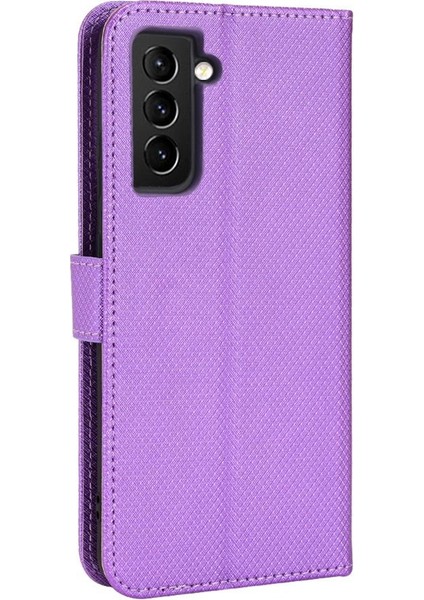 Samsung Galaxy S21 5g Için Kickstand Kart Tutucu Kapak Manyetik Cüzdan (Yurt Dışından) fırsatları