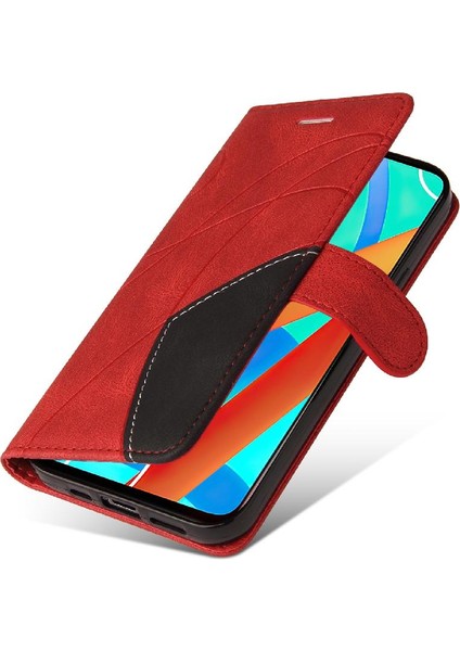 Kart Yuvası Standı ile Realme 8 5g Pu Deri Flip Folio Kılıf (Yurt Dışından) fiyatları
