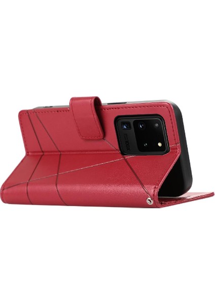 Samsung Galaxy S20 Ultra Darbeye Kickstand Şok Üç Için Flip Case (Yurt Dışından) indirimleri