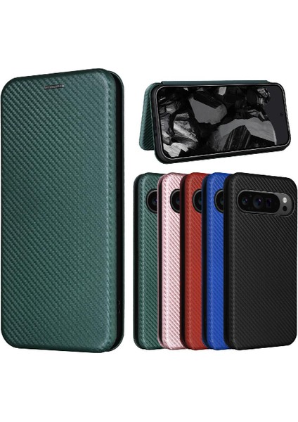 Kart Tutucu Kickstand ile Google Pixel 9 Pro Kart Ekleme Için Kılıf (Yurt Dışından)