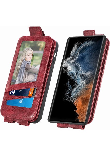 Samsung Galaxy S23 Ultra Zarif Iş Cüzdan Fonksiyon Vaka (Yurt Dışından) indirimleri