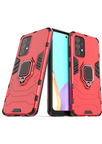 Samsung Galaxy Için Kılıf A52S 5g Darbeye Kapak 360 &deg; Dönen Halka Damla (Yurt Dışından)