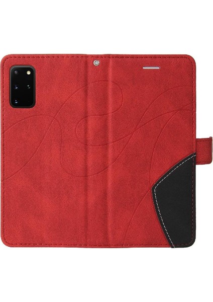 Samsung Galaxy S20 Artı Kart Yuvası Standı ile Iki Renkli Dikiş (Yurt Dışından) indirimleri