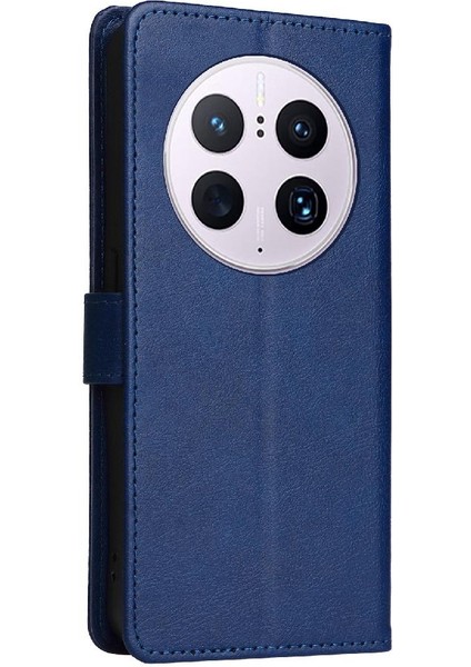 Kart Yuvası Cüzdan ile Huawei Mate 50 Pro Klasik Düz Renk Için Flip Case (Yurt Dışından) fırsatları