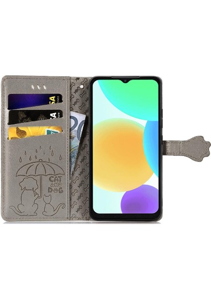 Infinix Akıllı 6 Kılıf Için Kılıf Kısa Kayış Karikatür Hayvanlar Flip (Yurt Dışından)