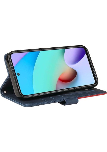 Kart Yuvası Standı Kickstand Koruyucu Pu ile Xiaomi Redmi 10 4g Için Kılıf (Yurt Dışından) indirimleri