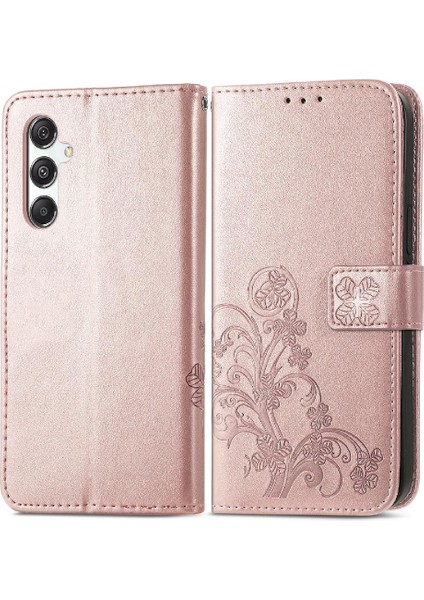 Samsung Galaxy M34 5g Kısa Kayış Dört Yapraklı Yonca Flip Kapak (Yurt Dışından) indirimleri