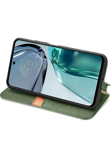 Motorola Moto G62 Flip Kapak Için Kılıf Moda Tasarım Cüzdan Fonksiyon Vaka (Yurt Dışından) indirimleri