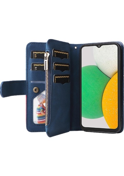 Samsung Galaxy A03 Çekirdek Kickstand Koruyucu Iki Renkli Dikiş Için Kılıf (Yurt Dışından) fırsatları