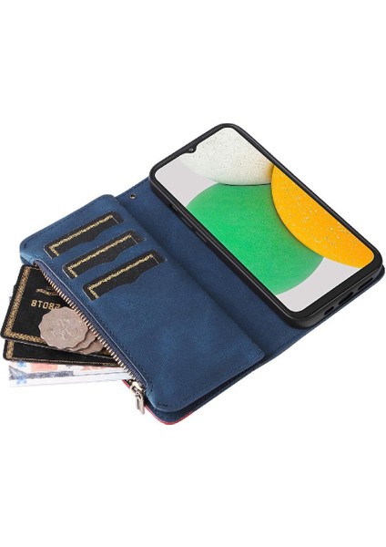 Samsung Galaxy A03 Çekirdek Kickstand Koruyucu Iki Renkli Dikiş Için Kılıf (Yurt Dışından) indirimleri