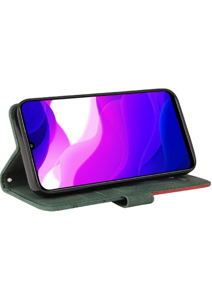 Kart Yuvası Standı Kickstand Koruyucu Pu Flip ile Xiaomi 10 Lite Için Kılıf (Yurt Dışından) modelleri