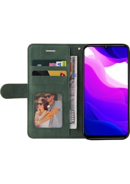 Kart Yuvası Standı Kickstand Koruyucu Pu Flip ile Xiaomi 10 Lite Için Kılıf (Yurt Dışından) fırsatları