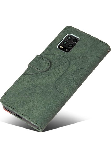Kart Yuvası Standı Kickstand Koruyucu Pu Flip ile Xiaomi 10 Lite Için Kılıf (Yurt Dışından) indirimleri