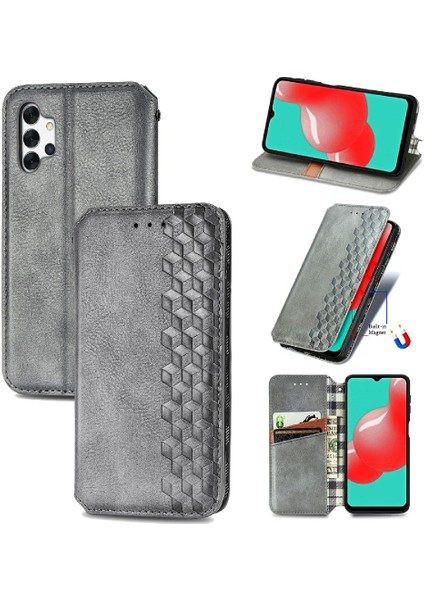 Samsung Galaxy A32 4g Zarif Iş Moda Tasarım Flip Case (Yurt Dışından)