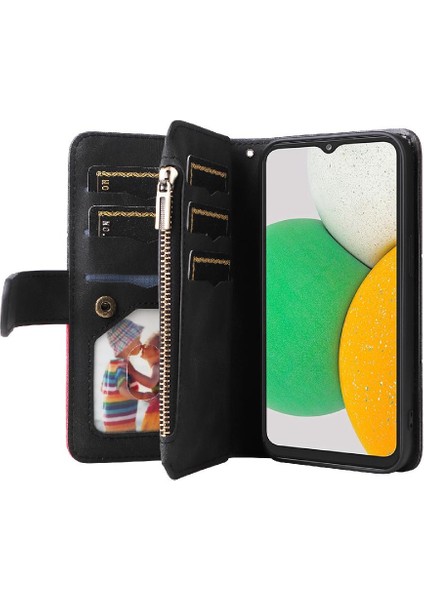 Samsung Galaxy A03 Çekirdek Kickstand Koruyucu Iki Renkli Dikiş Için Kılıf (Yurt Dışından) fırsatları