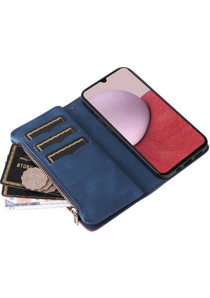 Samsung Galaxy A14 5g Fermuar Cüzdan Tarzı Dokuz Kart Yuvaları ile (Yurt Dışından) indirimleri