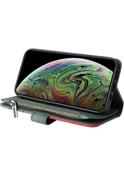 Kart Yuvası Standı Kickstand Koruyucu Iki Renkli IPhone X/xs Için Kılıf (Yurt Dışından)