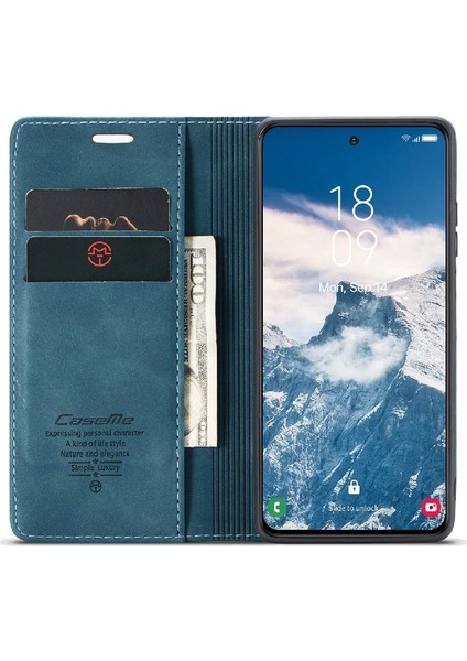 Samsung Galaxy S24 Artı Manyetik Kapatma Darbeye Vintage Için Flip Case (Yurt Dışından)