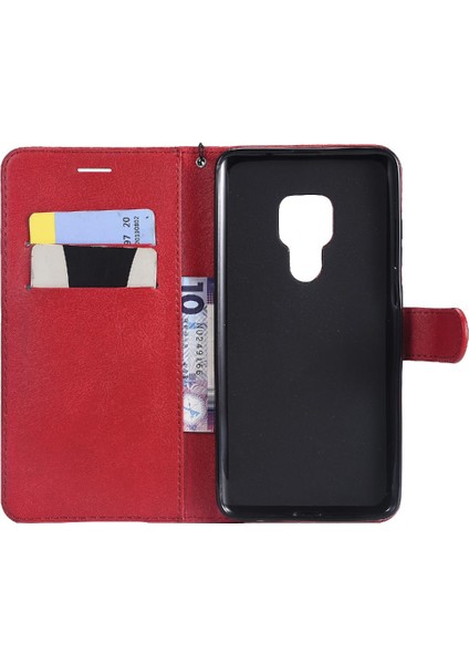Kart Yuvası ile Huawei Mate 20 Için Flip Case Klasik Düz Renk Yüksek Telefon (Yurt Dışından) fırsatları