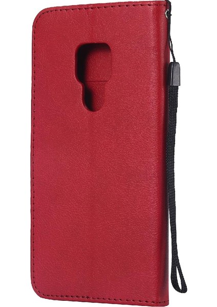 Kart Yuvası ile Huawei Mate 20 Için Flip Case Klasik Düz Renk Yüksek Telefon (Yurt Dışından) indirimleri