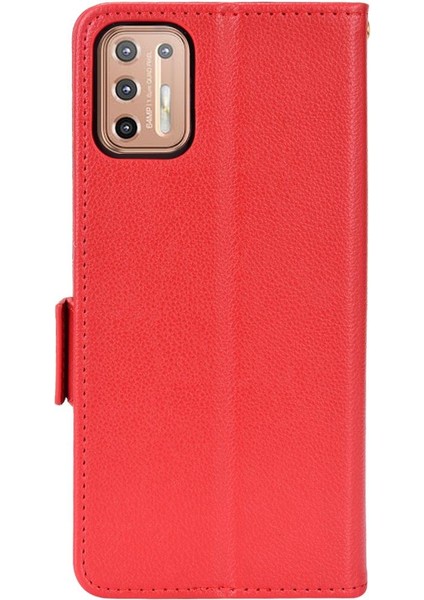 Motorola Moto G9 Artı Manyetik Yan Toka Kart Yuvaları Tutucu Pu (Yurt Dışından) fiyatları