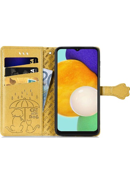 Samsung Galaxy A13 5g Karikatür Hayvanlar Için Kılıf Kapak Çevirin Kısa Kayış Vaka (Yurt Dışından)
