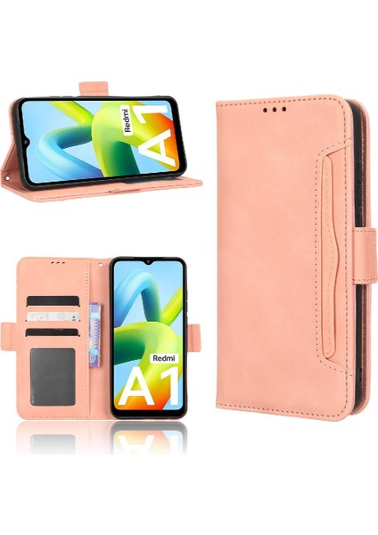 Xiaomi Redmi A1 Ayarlanabilir Ayrılabilir Kart Tutucu Manyetik Kapatma Için Kılıf (Yurt Dışından)