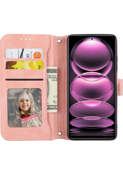 Xiaomi Redmi Not 12 Için Flip Case 4g Kart Tutucu Kickstand Kayış Pu (Yurt Dışından) indirimleri