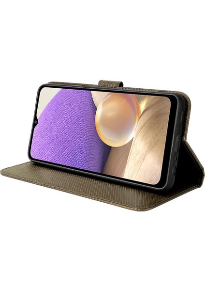 Samsung Galaxy A13 4g Kickstand Kapak Manyetik Cüzdan Kart Tutucu (Yurt Dışından) indirimleri