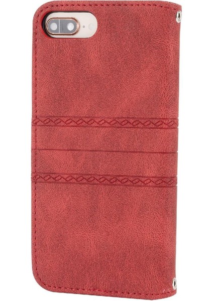 Iphone 8 Için Flip Case Artı Kickstand Darbeye Koruyucu Manyetik Kılıf (Yurt Dışından) fırsatları