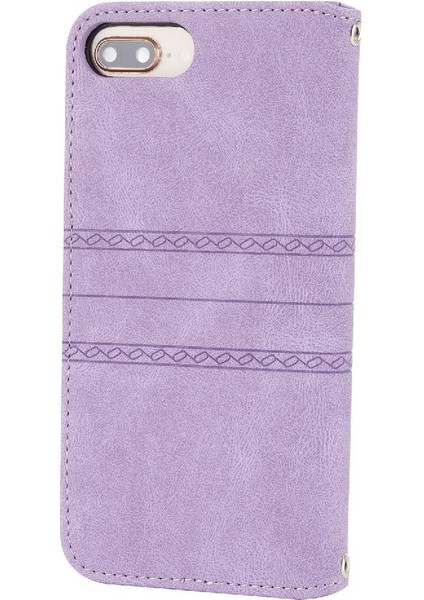 Iphone 8 Için Flip Case Artı Kickstand Darbeye Koruyucu Manyetik Kılıf (Yurt Dışından) modelleri