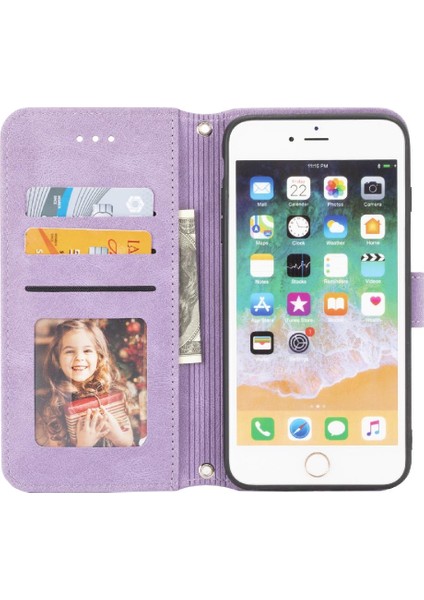 Iphone 8 Için Flip Case Artı Kickstand Darbeye Koruyucu Manyetik Kılıf (Yurt Dışından) indirimleri