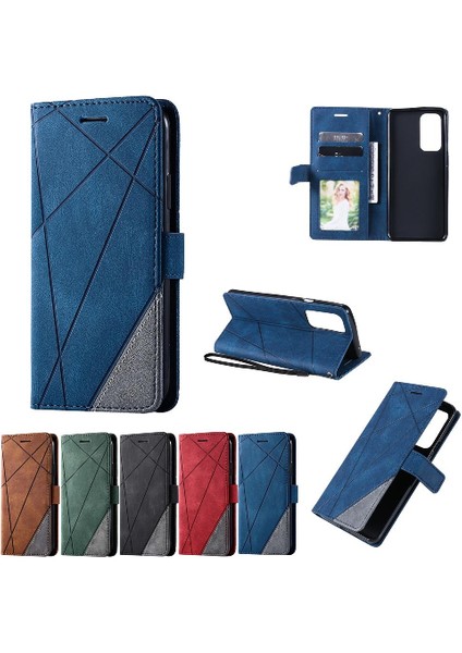Xiaomi 11T/11T Pro Manyetik Pu Deri Kart Tutucu Kickstand Flip (Yurt Dışından)