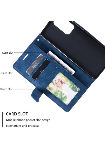 Xiaomi 11T/11T Pro Manyetik Pu Deri Kart Tutucu Kickstand Flip (Yurt Dışından)