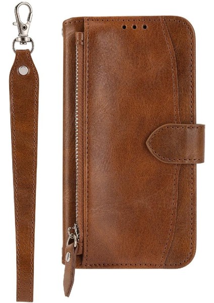 Iphone 13 Için Flip Case Pro Max Pu Deri Anti Scratch Kickstand Kapatma (Yurt Dışından)