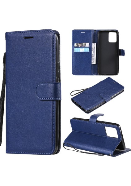 Realme 8 4g/8 Pro Iş Cüzdan Telefon Kılıfı Için Kart Yuvası ile Flip Case (Yurt Dışından)